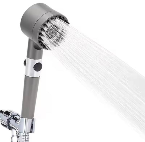 New High Pressure Water Saving Filter Shower Head 5 Modes Handheld Shower Head One Button Stop Bathroom Accessories Set